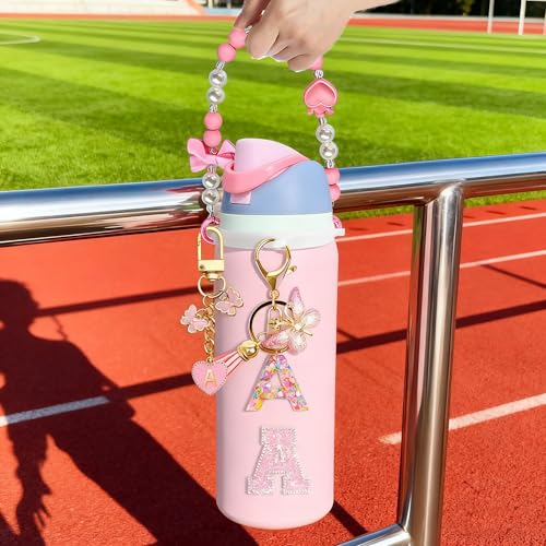 5-Piece Accessory Set for Owala Water Bottles - Pink