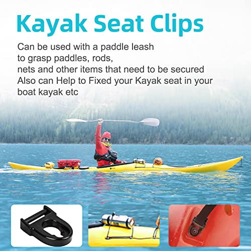 Kayak Replacement Seat Clips - 4 Pack for Lifetime Emotion