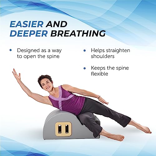 Posture Corrector Barrel - Precision Series Spine Corrector for Pilates - Home Gym Equipment
