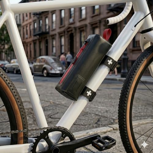 Cyclist Bike First Aid Kit Waterproof Case with 50 Emergency Supplies