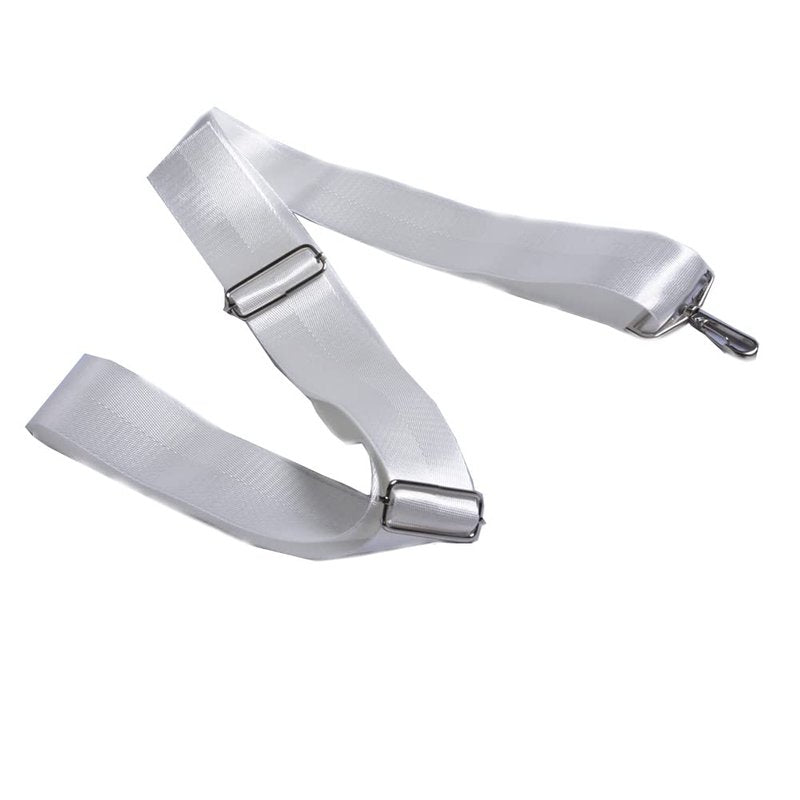 VisnzvLux Tennis Net Center Strap Court Equipment Easy to Install Adjustable Net Webbing White for Tennis Nets