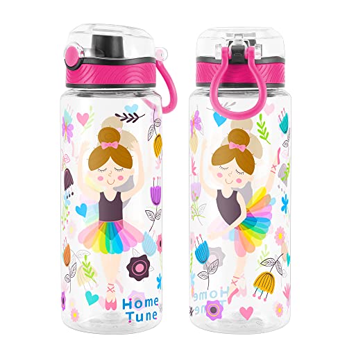 Home Tune 23oz Dancing Water Bottle for Kids, Girls & Boys, School & Outdoor