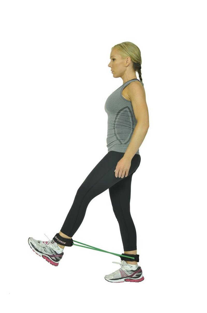 Ripcords Legcords Resistance Exercise Bands: Green Leg Cord