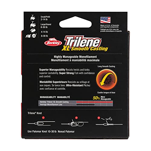 Monofilament Fishing Line - 8lb Break Strength, 330yd Clear