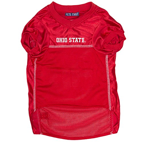 Ohio State Buckeyes Mesh Dog Jersey for Pets - Medium Size