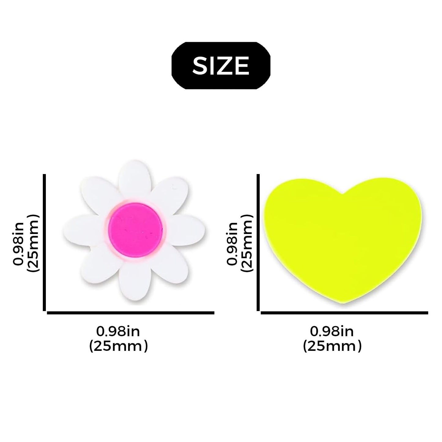 LINYUEARUI Tennis Dampener, Flower Shaped Shock Absorber for Vibration & Noise Reduction, 10-Pack Soft Silicone Vibration Dampeners for Better Feel and Control, Pro Tennis Gear Accessories