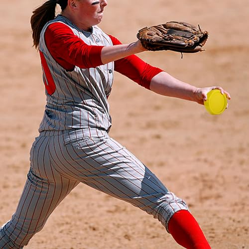 RunNico 1 Pcs Softball Spinner 12 Inch Pitching Training Aid – Durable TPU Disk