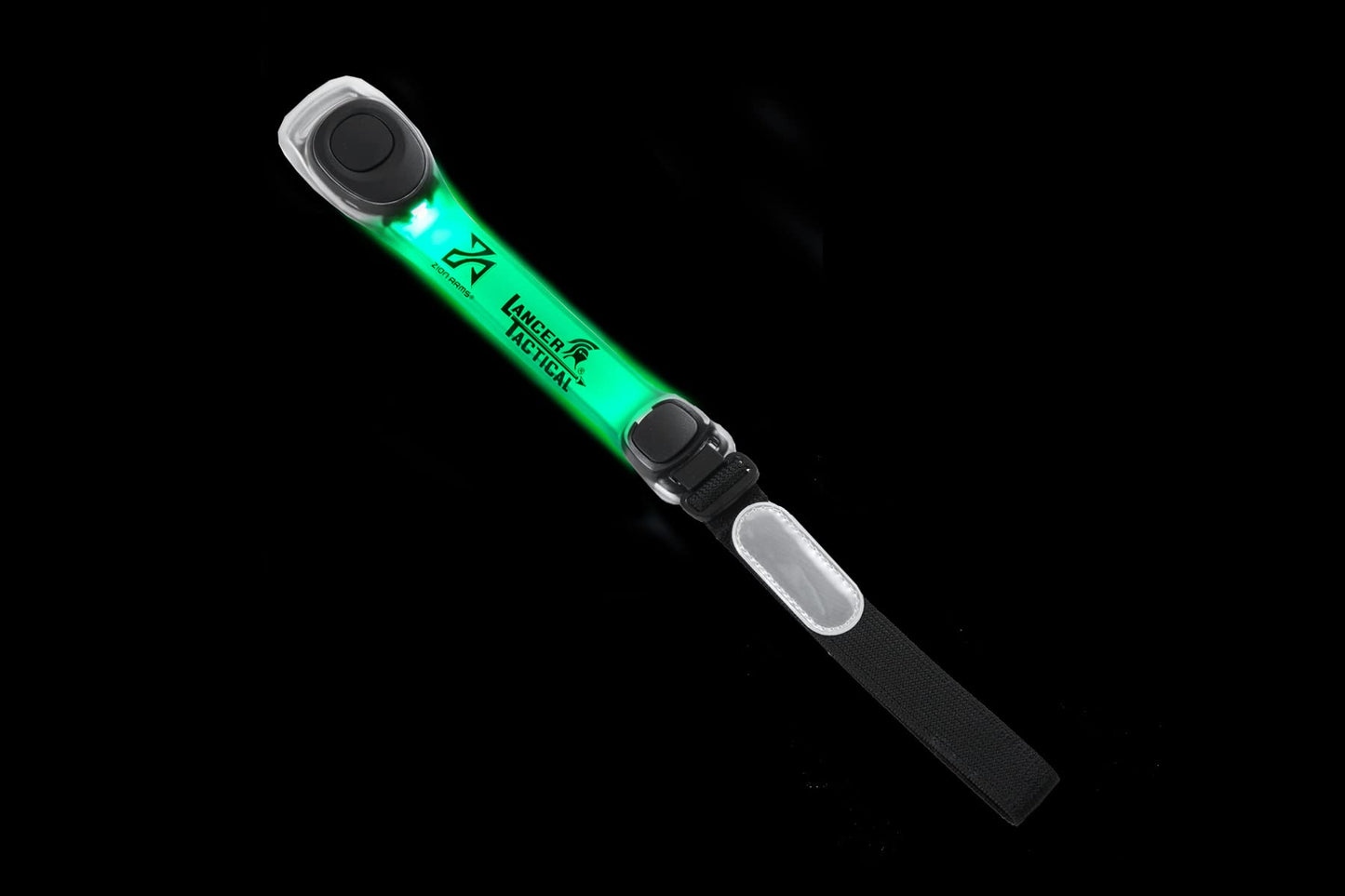 Lancer Tactical LED Arm Band with Multi-Color Lights for Airsoft, Running, Hiking, Paintball (Only one Included)