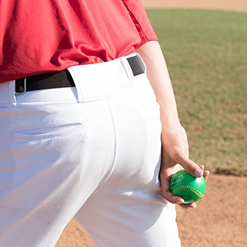 Baseball & Softball Uniform Belt - Adjustable Stretch Fit, Navy Youth (18-32 In)