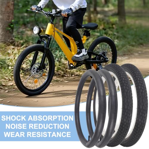 RUHUO 18x2.125 Bike Tire & Tube Set - 18 Inch Kids BMX Folding Bike