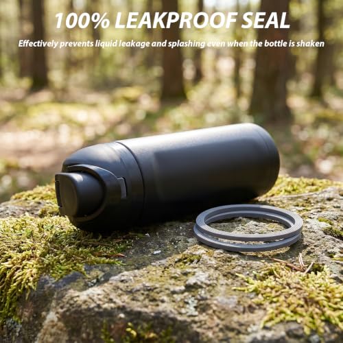 8-Piece Silicone Gasket Replacement Set for 19-40oz Insulated Water Bottles