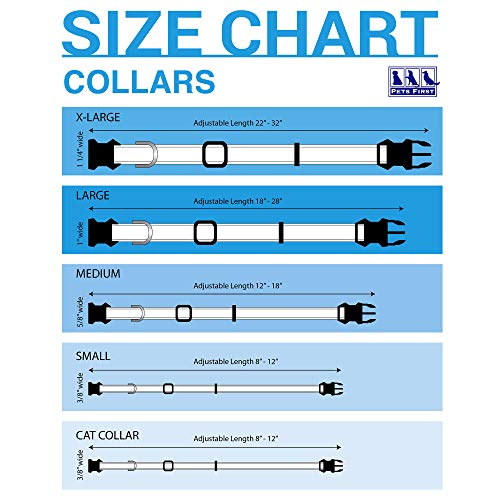 Reversible NCAA Dog Collar - LSU Tigers - Medium