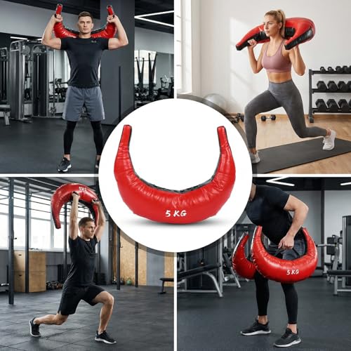 Multifunctional Fitness Power Bag - 55 LB Sandbag for Strength Training