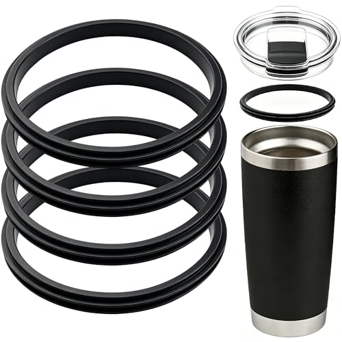 Leakproof Rubber Seal Ring for Yeti Tumbler 20oz - 4pcs