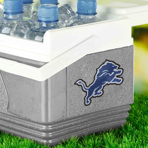 Detroit Lions 3D Car Decal - 5" x 6.25" Team Logo Emblem
