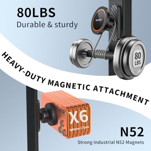 Magnetic Golf Cart Phone Holder with 360° Rotation - Universal Fit