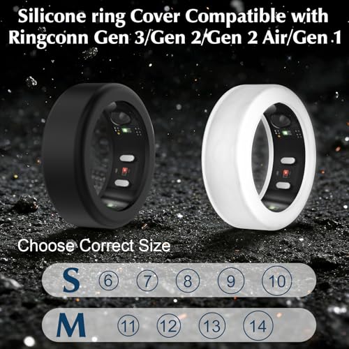 8 Pack Cover Compatible with RingConn Gen 3/Gen 2/Gen 2 Air/Gen 1