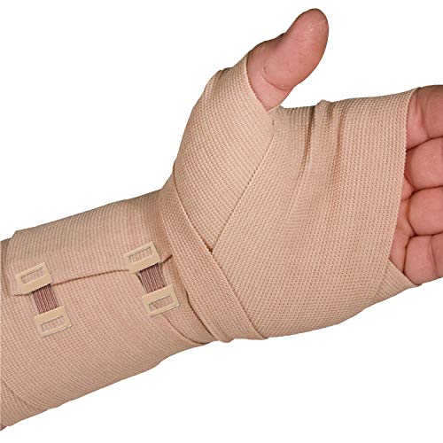Elastic Bandage Clips - 100 Metal Fasteners in Nude Color