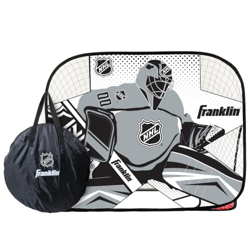 54" x 44" Pop-Up Street Hockey Goal Set with Shooter Tutor