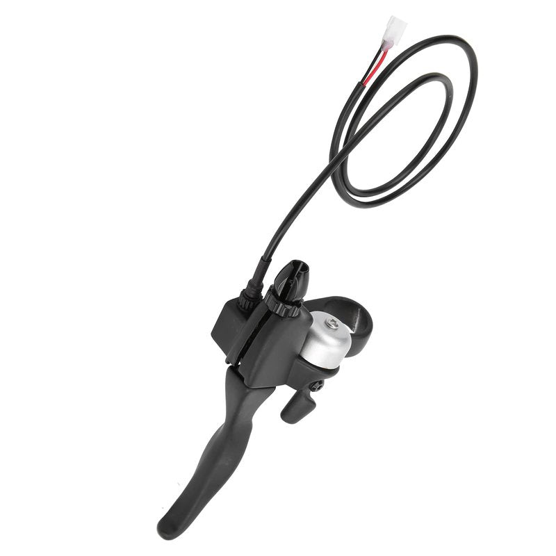 Pissente Brake Level with Bell, 8.5in Electric Scooter Brake Handle Scooter Handlebar Brake Level Replace with for 8.5in Scooter with 22mm Handle Diameter and Wire Pull Brake