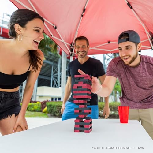 Buffalo Bills Tabletop Stackers Game - Classic Wooden Block Game