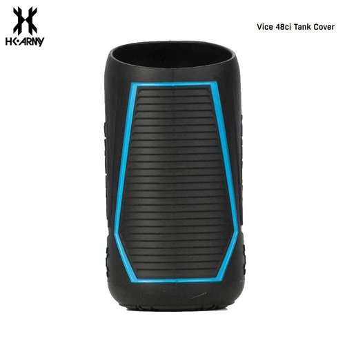 HK Army 48/3000 Vice Paintball Tank Cover - Black/Blue