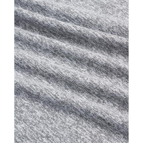 Boys Performance Active Short Set - Crewneck Tee & Shorts, 8-10 Grey/Orange