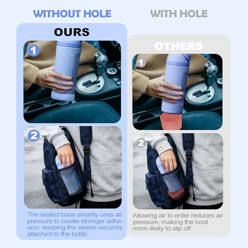 Silicone Bottle Boot for Owala Kids Water Bottles - Out of the Blue