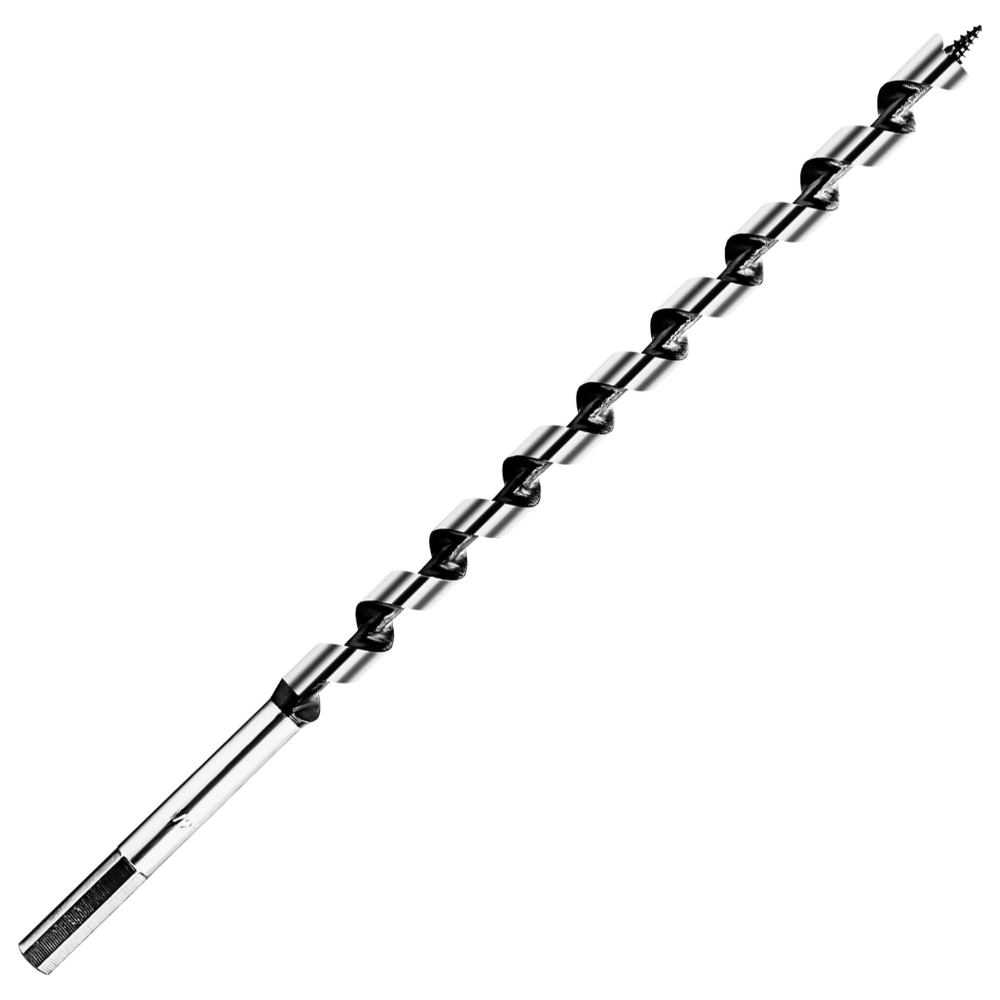 NICAVKIT 1/2 Inch x 12 Inch Long Auger Drill Bit for Wood, Hex Shank Ship Auger Drill Bit for Soft and Hard Wood, Plastic, Drywall and Composite Materials