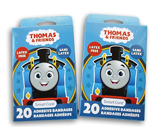 Thomas Kids Adhesive Bandages - 20 Count Box (2 Packs)