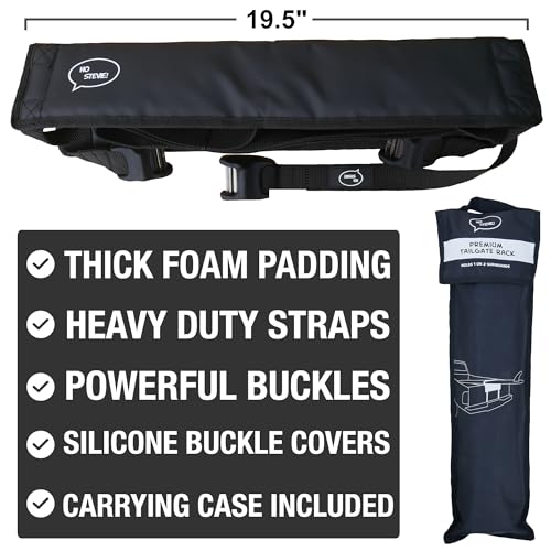 Surfboard Truck Rack - Padded Tailgate System for 2 Boards