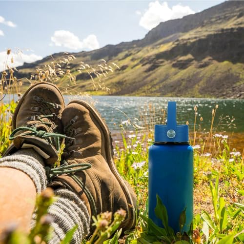 lids with Straw for Hydroflask Wide Mouth Water Bottle 32oz 40oz,