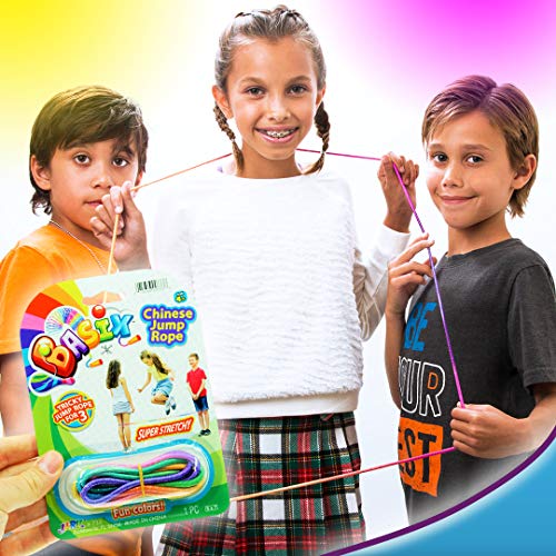 Chinese Jump Rope Elastic Jumping Game for Kids & Adults I by JA-RU |