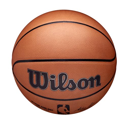 Official NBA Game Basketball - Size 7, Genuine Leather