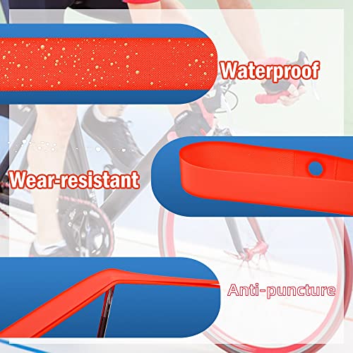 Bicycle Rim Liner Strips - 700C/29'' 4 Pack Nylon Tire Tape
