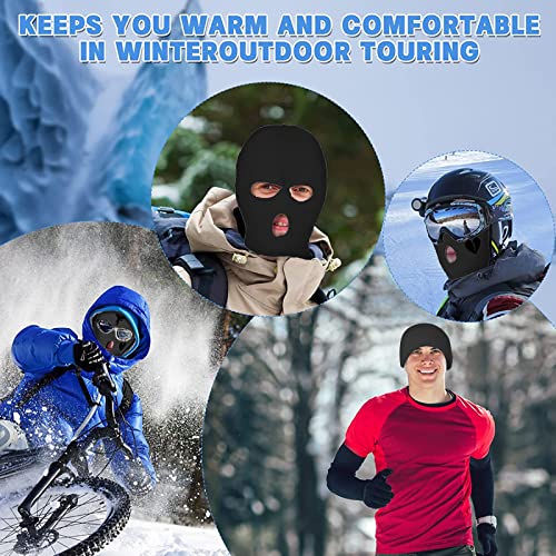 Balaclava Ski Mask - Full Face Cover with UV Protection, One Size