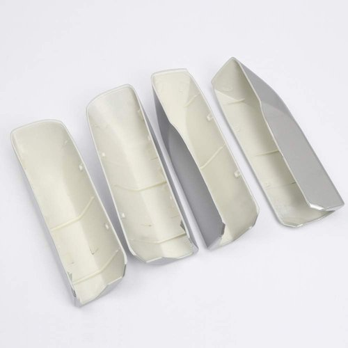 HIGH FLYING Silver Roof Rails Rack Leg Cover End Cap Protection Cover Shell for Toyota 4Runner N280 2010-2024