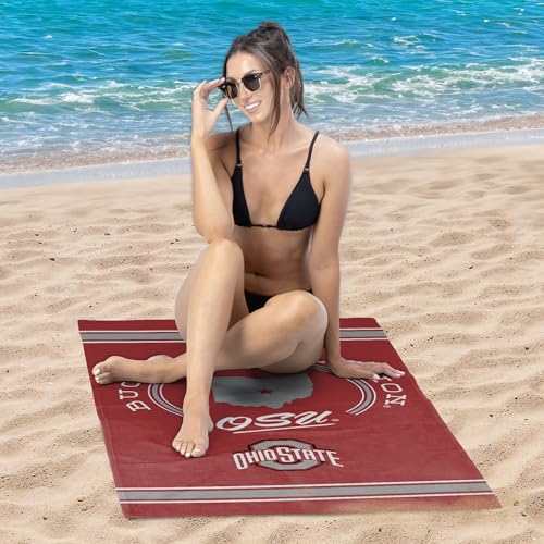 NCAA Beach Towel 2-Pack - Ohio State Buckeyes - 30" x 60"
