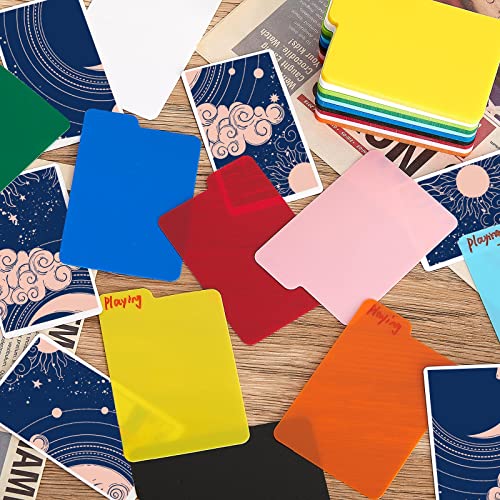 50 Pcs Multicolor Trading Card Dividers - Card Separators