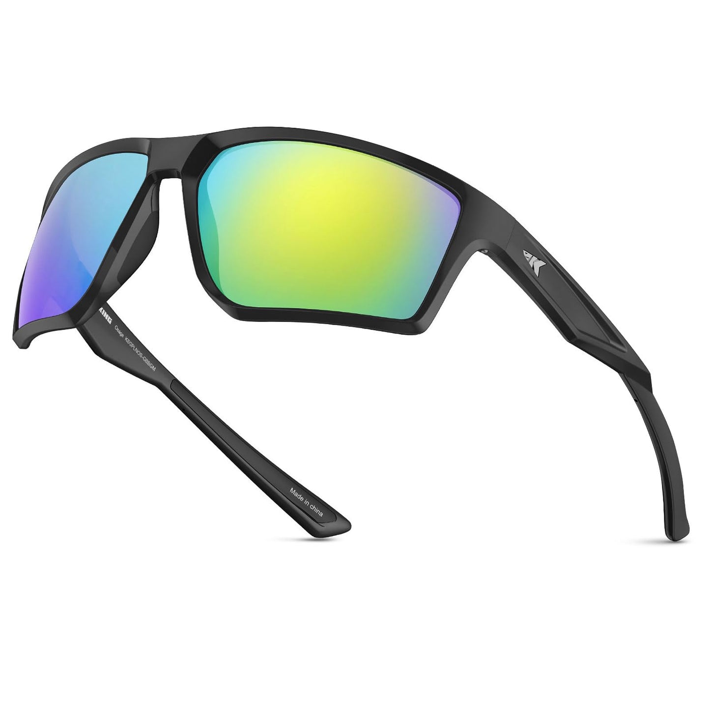 KastKing Osage Polarized Sport Sunglasses for Men and Women, Wrap Design