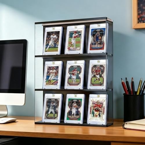 Magnetic Card Holder 10ct - UV Protection Hard Plastic Case for Trading Cards