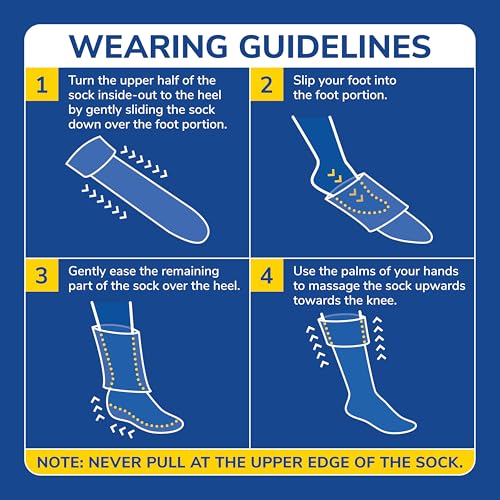 Dr. Scholl's womens Graduated Compression Knee High Socks - Comfort