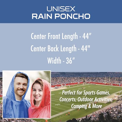 Green Bay Packers Waterproof Rain Poncho - Unisex with Elastic Sleeves