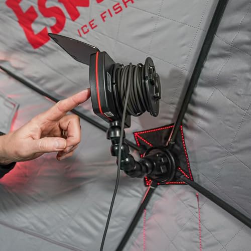 Eskimo® 41943 E-Hub™ Camera Mount, Ice Shelters, Black
