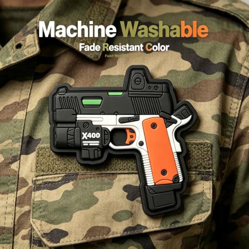 Military Tactical Morale Patch - Durable 3D PVC Design