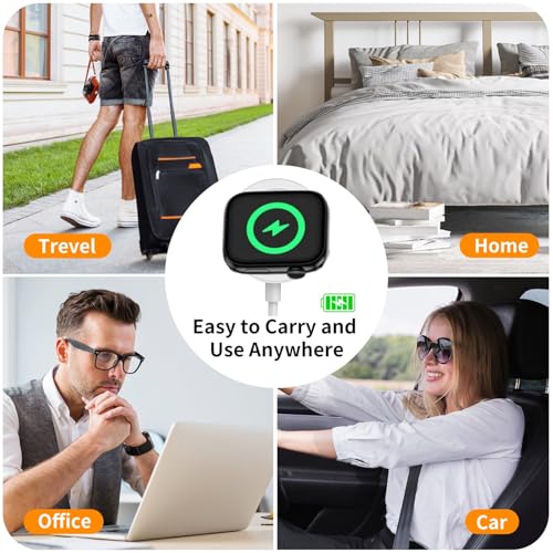 EGK USB-C Magnetic Charger for Apple Watch [MFi Certified]