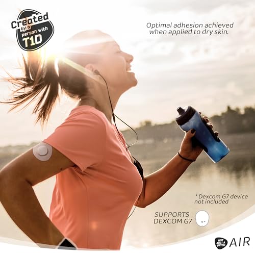 Not Just a Patch Air Dexcom G7 and Stelo Over Patches - 3 Pack,