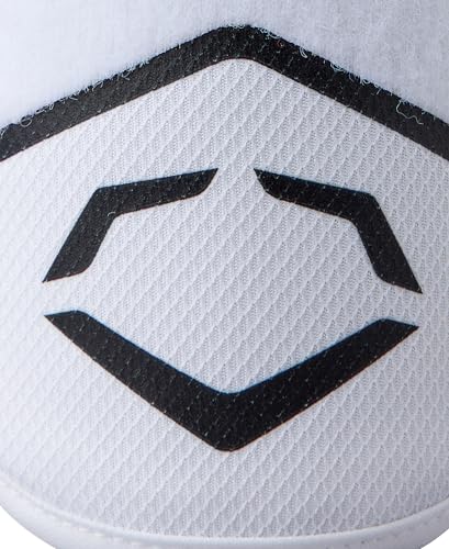EvoShield SRZ-2 Youth Batter’s Elbow Guard - White, Custom Fit, Protective Gear