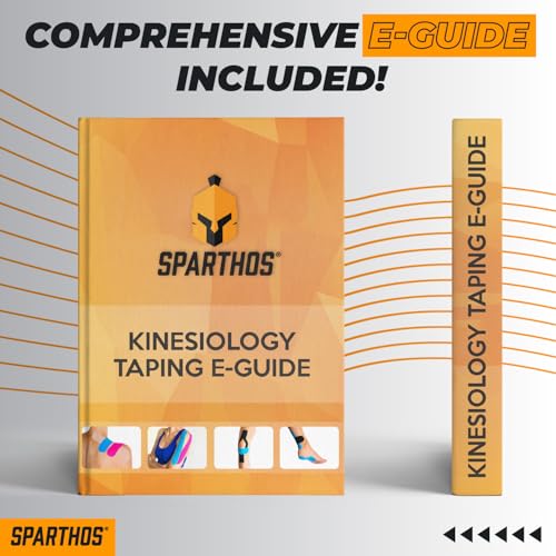Kinesiology Tape Roll - Uncut KT Sports Tape - Sunny Yellow + Free Guide