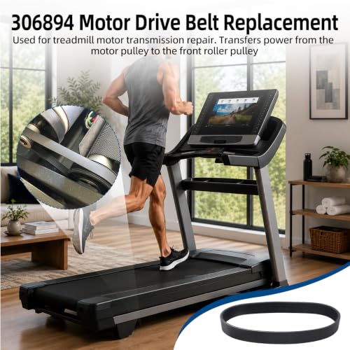 Treadmill Drive Belt Replacement for NordicTrack 2950 - 8-Rib Design